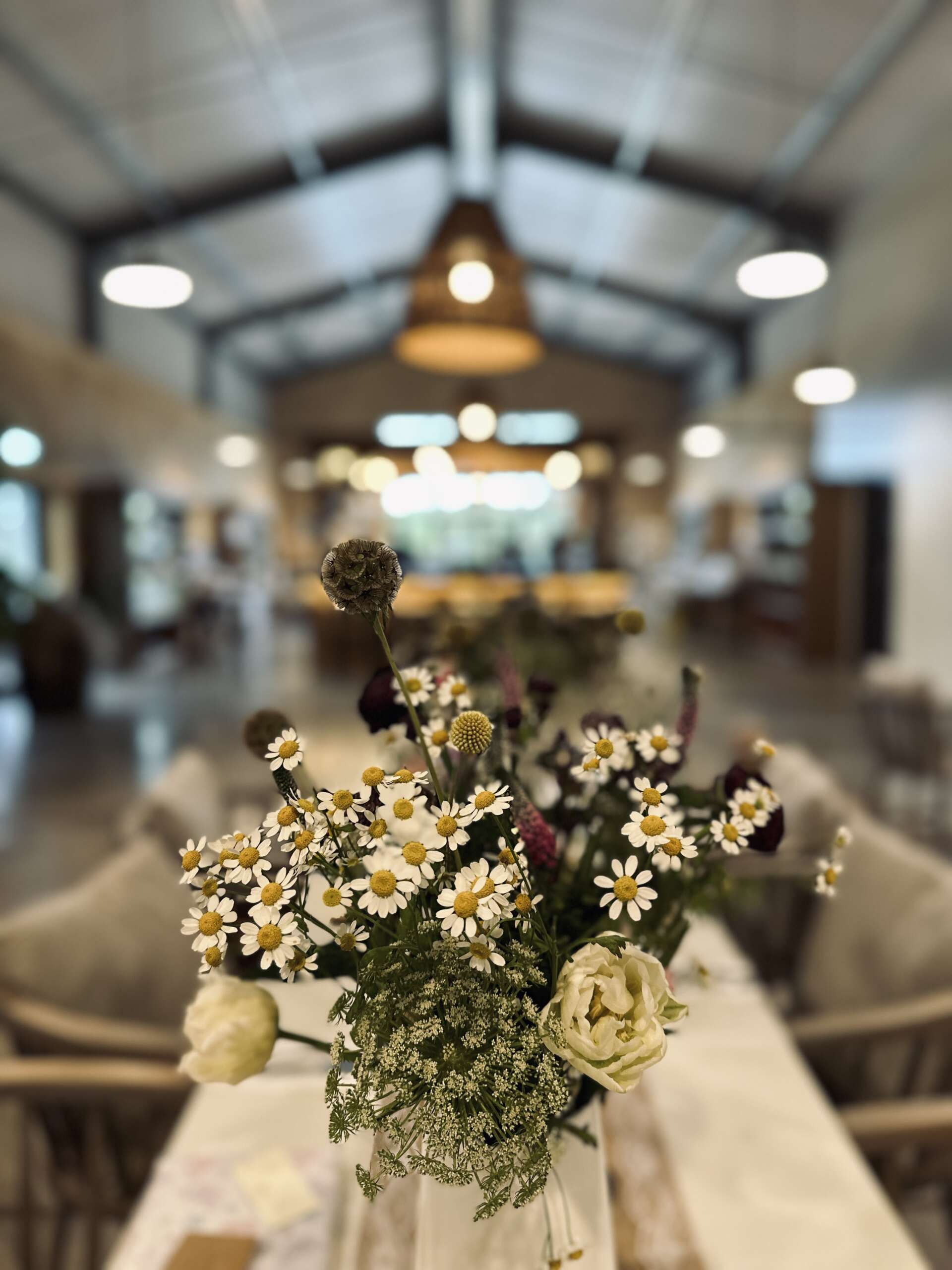 Barn florals portrait